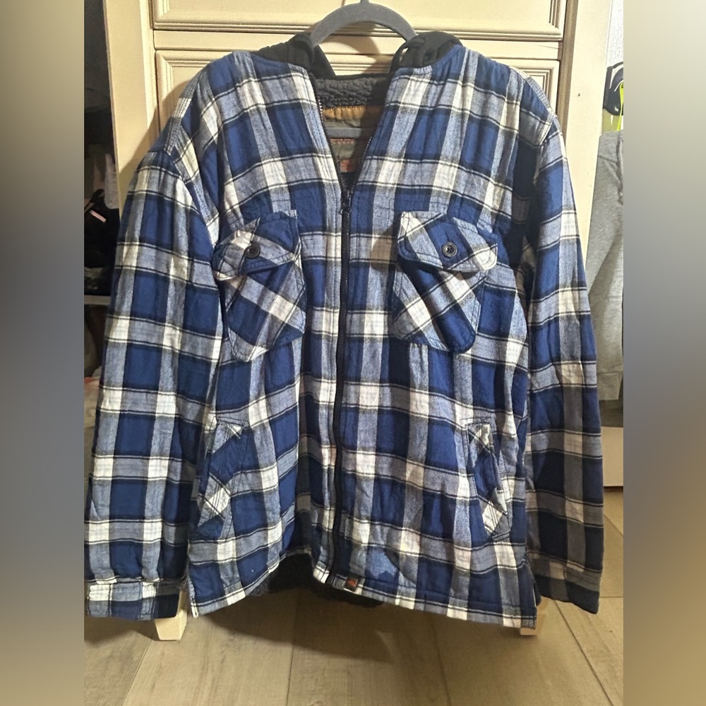 Plad jacket